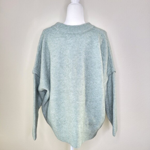 Madewell Havener Cable Stitch Crewneck Sweater Womens Plus Size 2XL NI313 New - Picture 10 of 14
